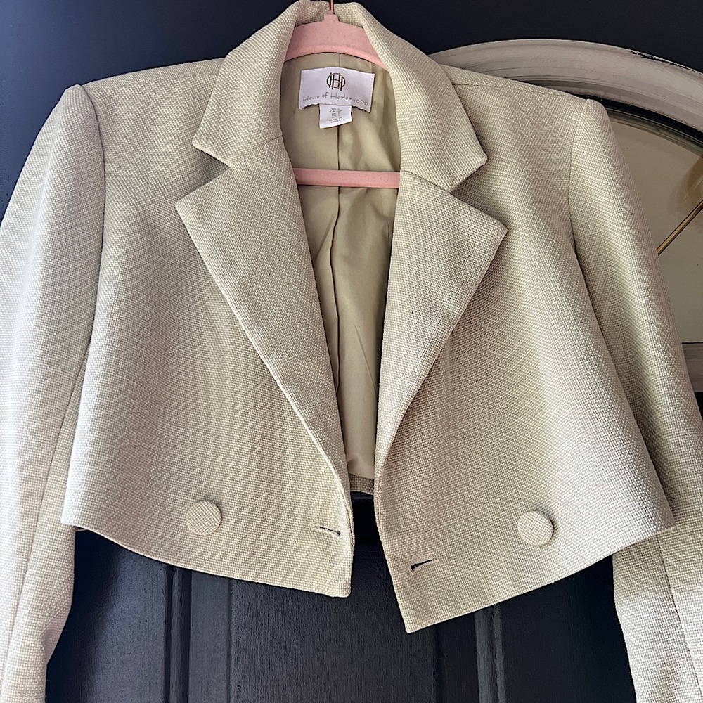 House of Harlow 1960 ultra cropped blazer